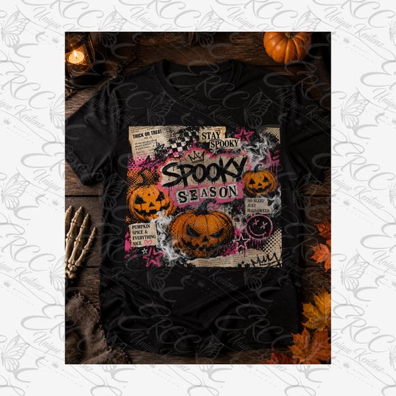 Trick or Treat Halloween Digital PNG Design (Digital Download)