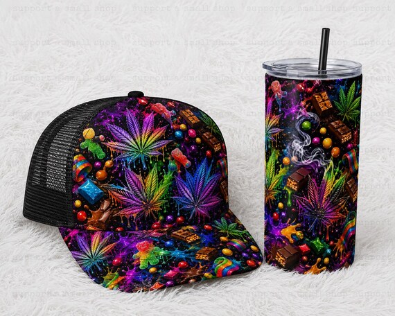 Colorful Candy Seamless Pattern PNG | Tumbler, Hat, Fabric Print (Digital Download)