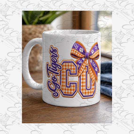 Clemson Go Tigers | digital download | printable design | png graphic | College Sports