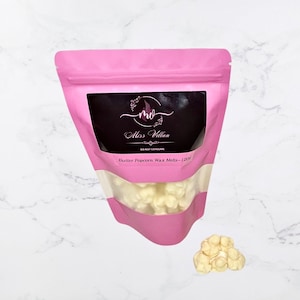 Butter Popcornwachs schmilzt
