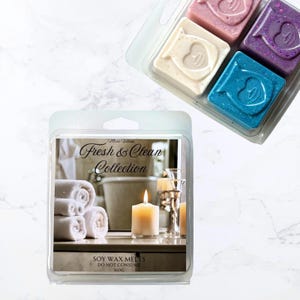Fresh & Clean Wax Melt Collection