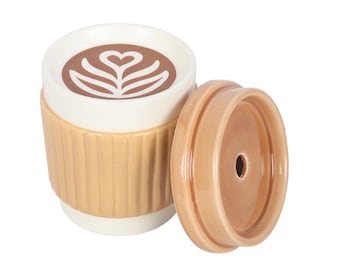 Coffee Cup tealight wax melter