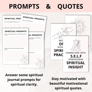 Individual Spirituality Toolkit Printable Spiritual Journey Workbook Spiritual Journal Prompts image 8