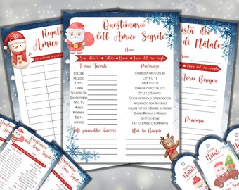 Italienische Weihnachten Wichtel zum ausdrucken (Digitaler Download)