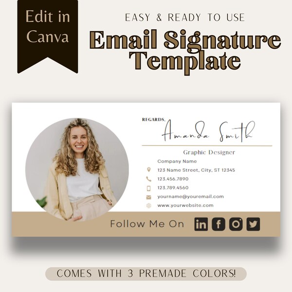 Outlook Email Template Etsy