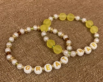 Taylor Swift Midnights "The Great War" Bracelet Set