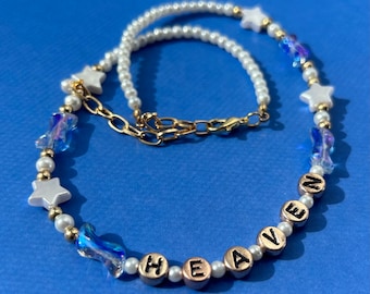 Niall Horan “Heaven” Inspired Choker/Necklace, Gold and Silver Jewelry Accessories (ADJUSTABLE, 2 STYLES)