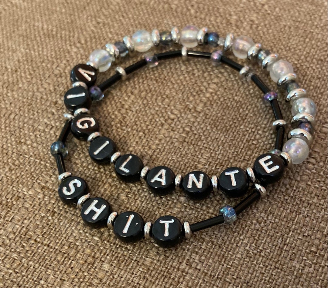 Taylor Swift Vigilante Sht Bracelet Set Midnights Etsy