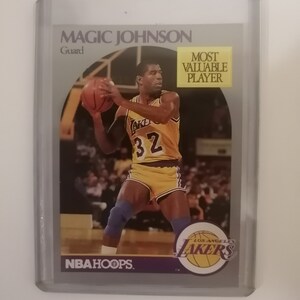 HOF magic Johnson mvp Karte
