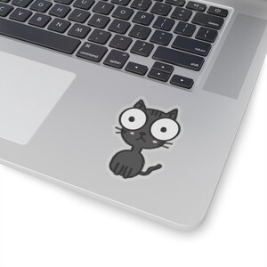 Cute Cat Kiss-Cut Stickers | Fun Planner Decor, Laptop Stickers, Cat Lover Gift, Animal Art, Cute Decor
