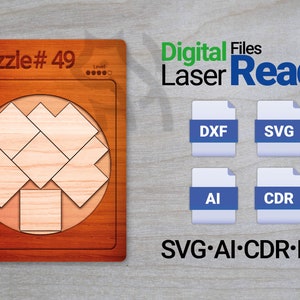 Puzzle laser cut file - Puzzle #49