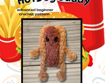Hotdog Buddy-haakpatroon