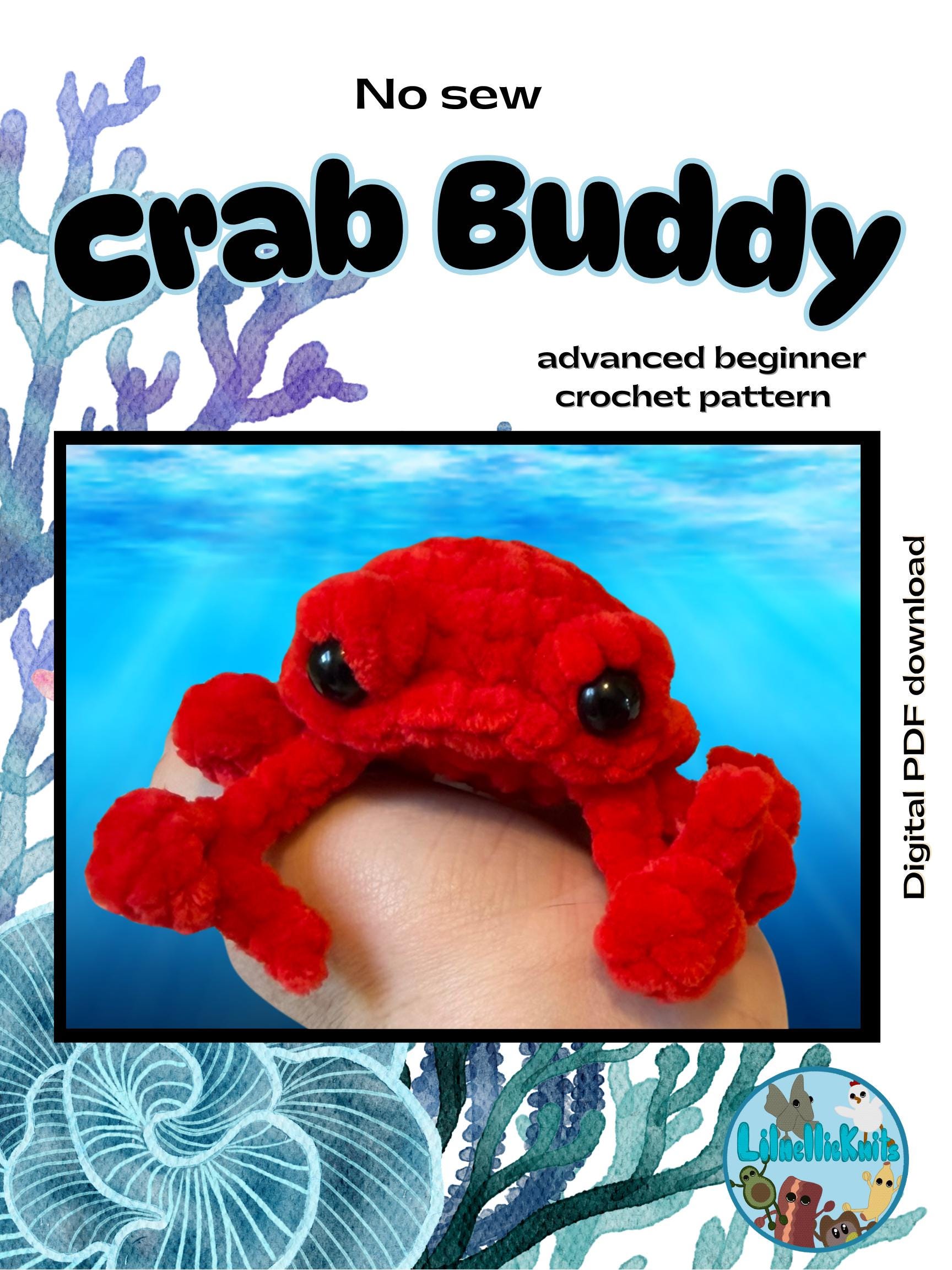 37 Crab Crochet Patterns for Cute Sea-Themed Makes You’ll Love Hooking 31 Crab Buddy Crochet