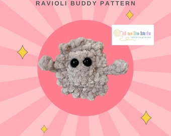 Ravioli Buddy crochet pattern