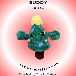 Christmas Tree Buddy crochet pattern