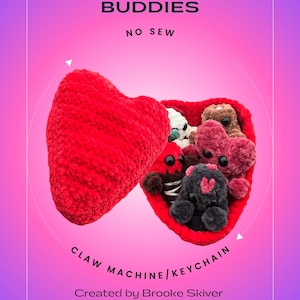 Chocolate Box Buddies Crochet Pattern - No Sew