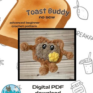 Toast Buddy crochet Pattern