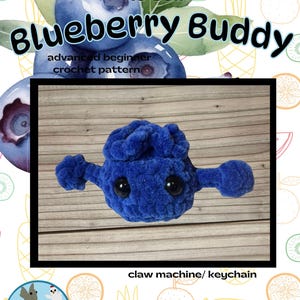 Blueberry Buddy Crochet Pattern