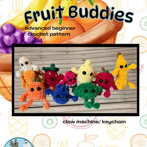 Fruit Buddies Crochet Pattern