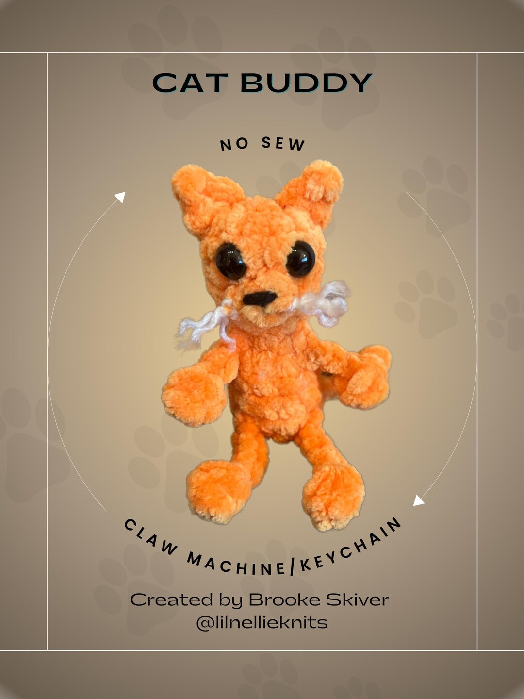 Cat Buddy Crochet Pattern - Etsy