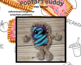 Patrón de ganchillo Poptart Buddy