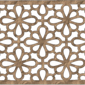 HVAC Wall Air Return Vent Unfinished (012): (Contact me for a custom size up to 16" x 20")
