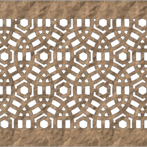 HVAC Air Return Vent Unfinished (016): (Contact me for a custom size up to 17&quot; x 20&quot;)