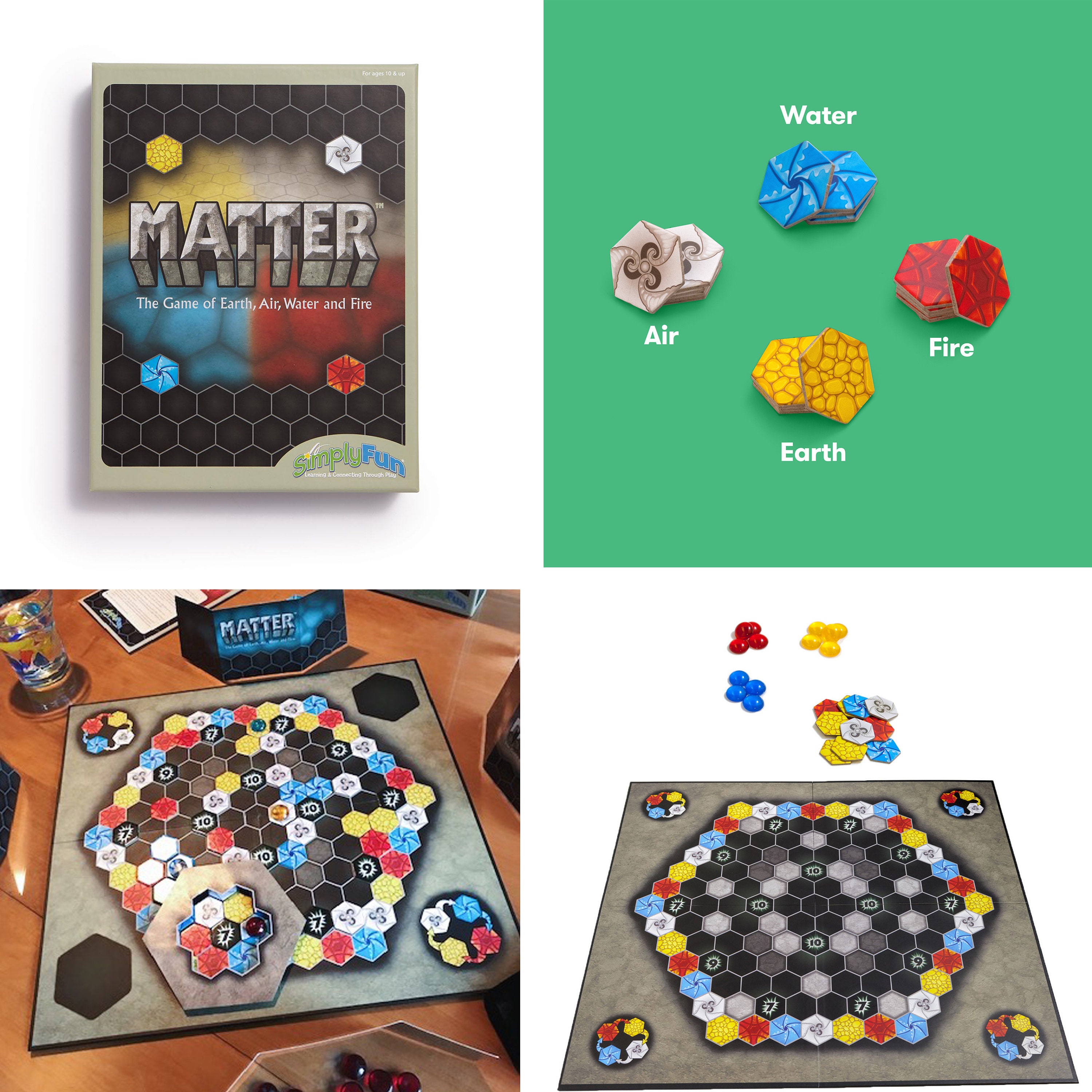 Matter A Strategy Board Game Educational Family Kids 