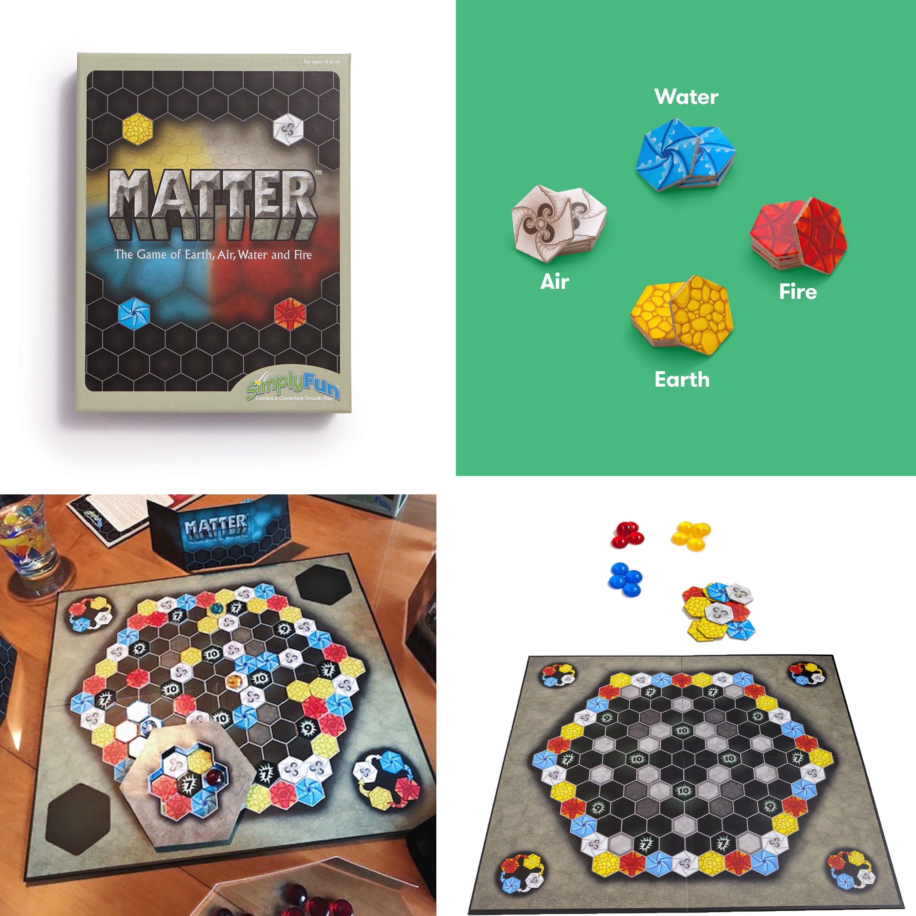 Matter A Strategy Board Game Educational Family Kids Team 