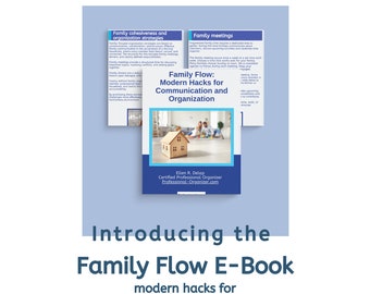 Family Flow E-Book: Modern hacks for communication and organization