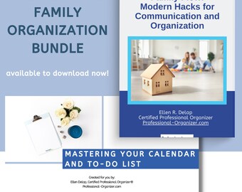 The Ultimate Family Organization Printable Bundle
