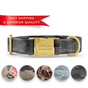 Boy dog collars sale etsy