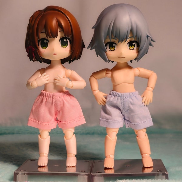 Light Cotton Shorts for OB11 YMY Nendoroid Doll