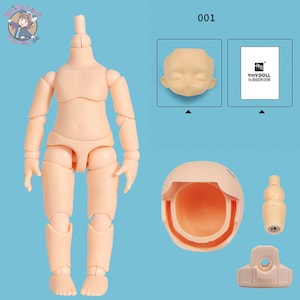 OB11 Nendoroid Doll YMY Full Body Zodiac Kits with no Makeup Part 1