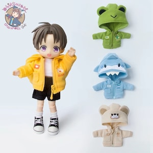 Animal Hoodies for OB11 YMY Nendoroid Doll