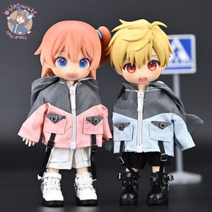 Kitty Jackets for OB11 YMY Nendoroid Doll