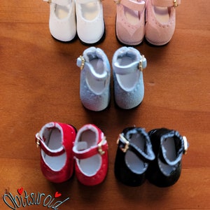 Suede Dress Shoes for OB11 YMY Nendoroid Doll