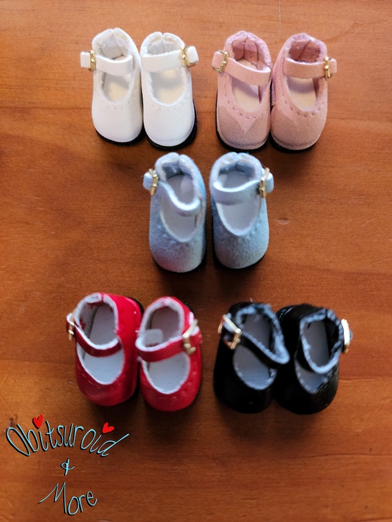 Suede Dress Shoes for OB11 YMY Nendoroid Doll