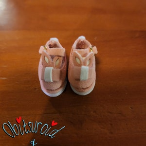 Bunny Sneakers for OB11 YMY Nendoroid Doll