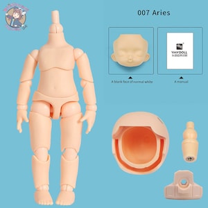 OB11 Nendoroid Doll YMY Full Body Zodiac Kits with no Makeup Part 2
