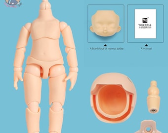 オビツ11ボディ用カスタムねんどろいどドールヘッド：アニメ、ゲーム