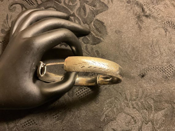 Beautiful adjustable sterling silver bangle brace… - image 4