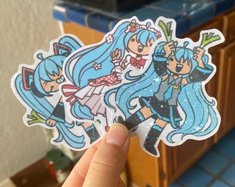Pegatina de Hatsune Miku