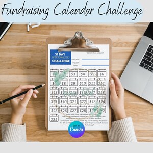 Calendar Fundraising Template