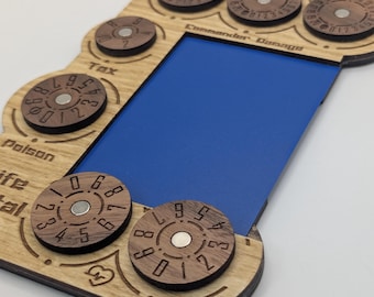 MTG Command Zone Tray: Magnetic Counters, EDH Life Tracker