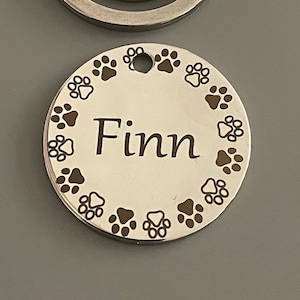 Custom Dog Tags, Dog Tags for Dogs, Dog Tag US, Dog Name Tags, Dog ID Tags, Puppy Tag, Engraved Dog Tag, Pet Address Tag, Dog Collar Tag
