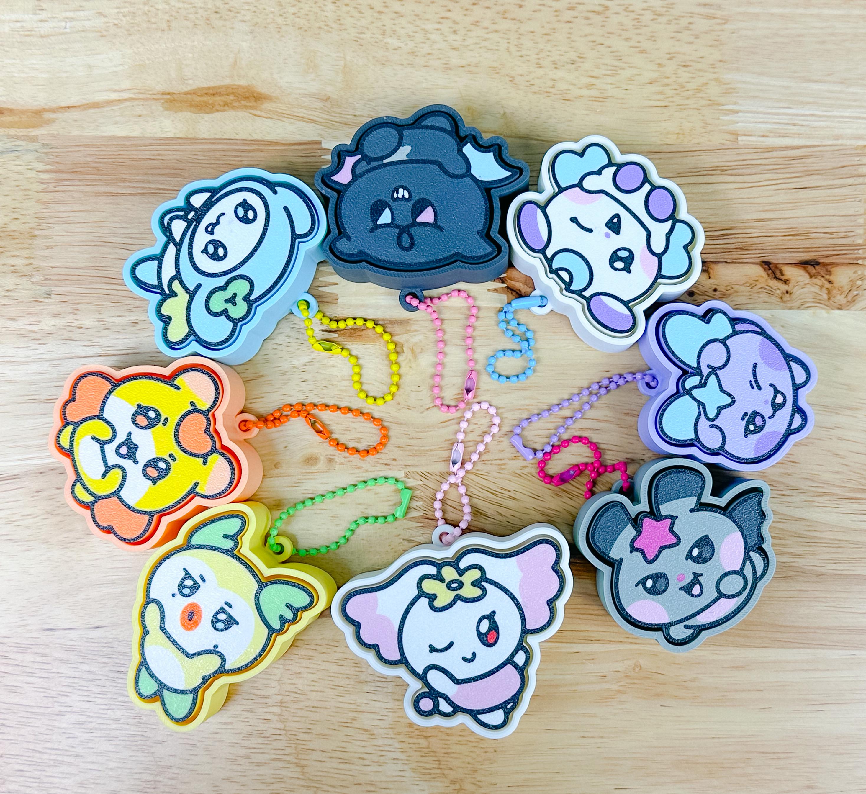 ATEEZ ソウルコン カスタネット Mighty Kpop Friends 3D Printed Clicker Keychain | Kpop, Kawaii