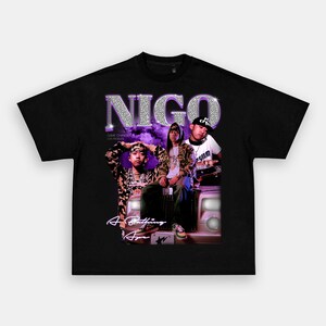NIGO BLING TEE Rap Tee Bootleg Shirt 