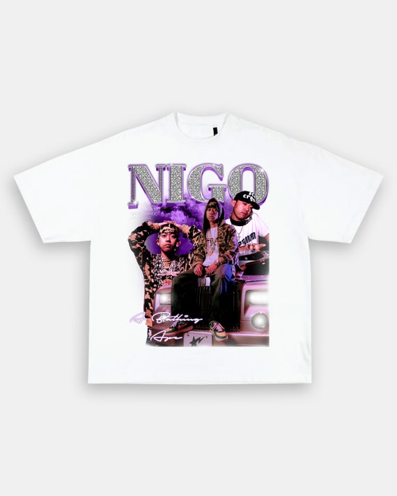 NIGO BLING TEE Rap Tee Bootleg Shirt 