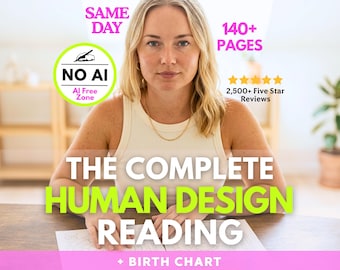Personlig läsrapport med mänsklig design, analys av kroppsdiagram, leverans samma dag (140+ sidor)